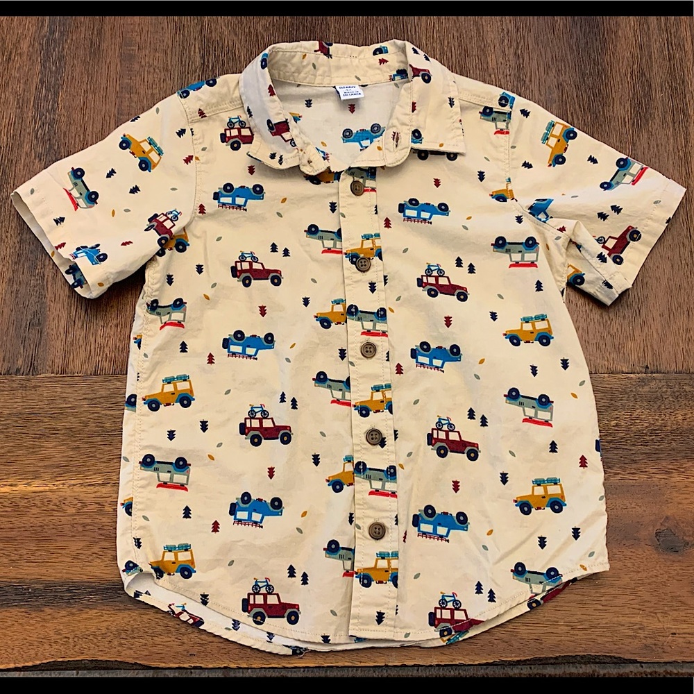 Boys Old Navy Short Sleeve Button Up